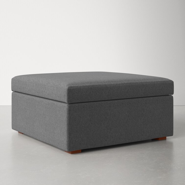 Upholstered deals storage cube